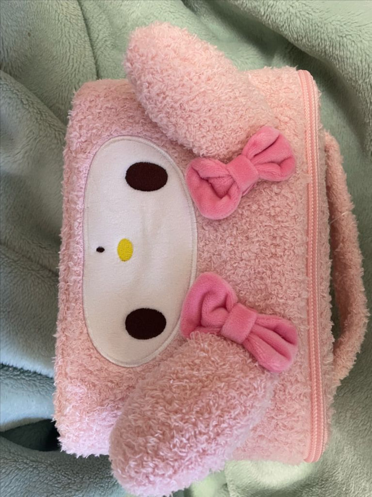 마이멜로디 뽀글 파우치--0