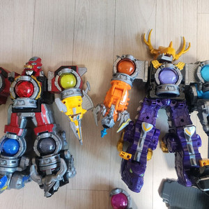 파워레인저 갤럭시포스 갤랙시킹 기간트 피닉스 드래곤엠페러 레오레서 켈베로스보이저