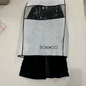 동우모피 블랙그라마 모피 롱 밍크코트 (종아리기장)