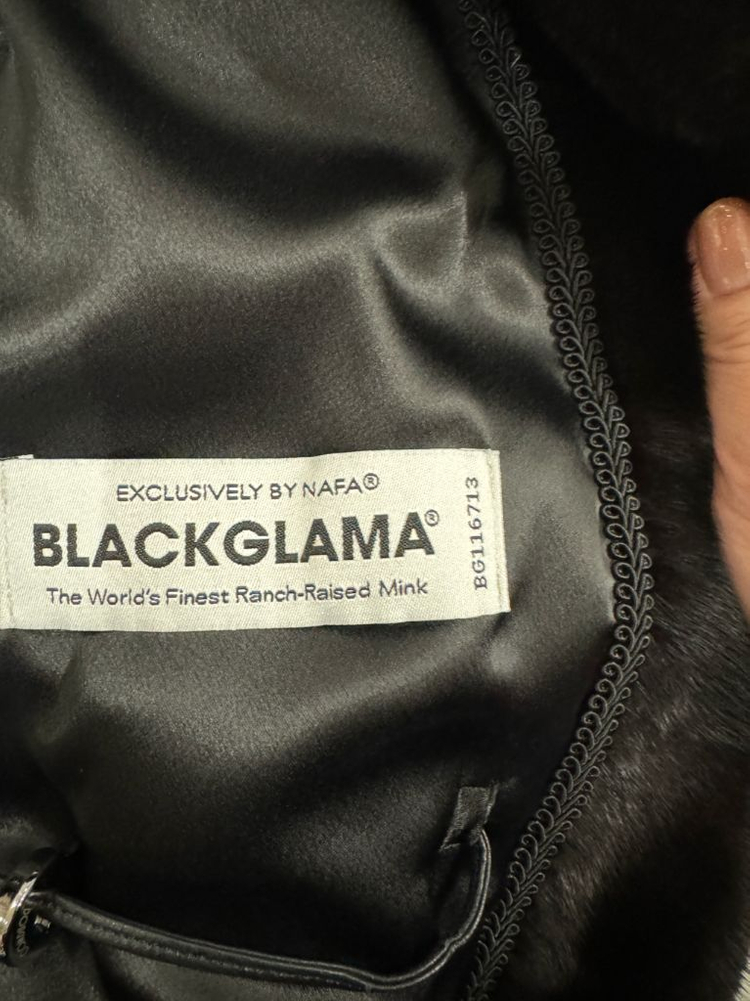 동우모피 블랙그라마 모피 롱 밍크코트 (종아리기장)--5