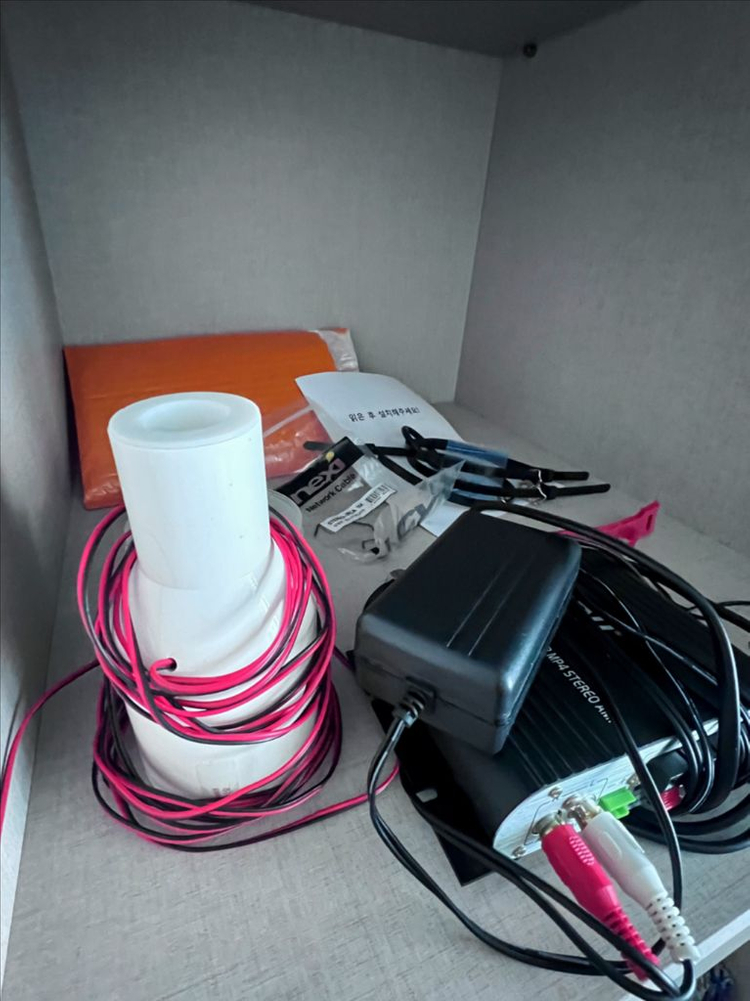 층간소음 쉐이크본 골전도 스피커--1