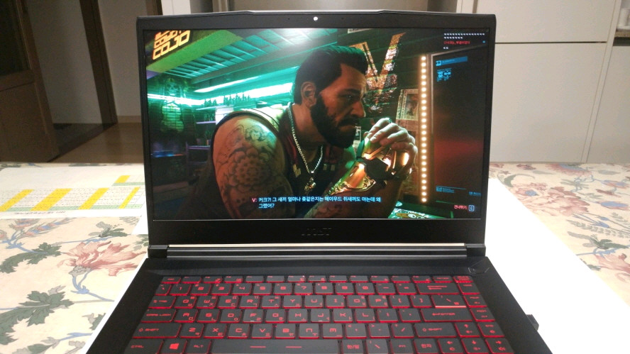 MSI GF65 10UE 고성능 게이밍 노트북/RTX3060 이미지