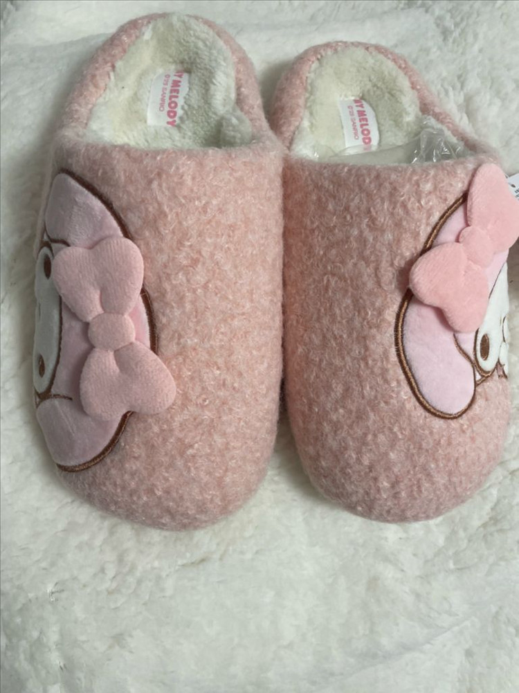 마이멜로디 겨울 슬리퍼 새상품 산리오--0