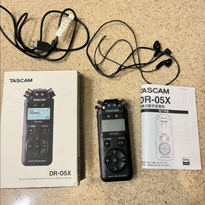 타스캠 TASCAM DR-05X 휴대용 녹음기