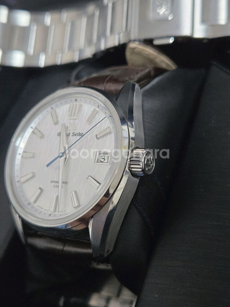 그랜드 세이코 자작나무 스프링 드라이브 slga009(정품 디버클 가죽밴드 포함)--1