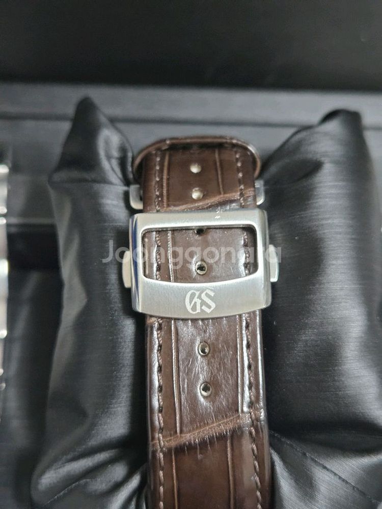 그랜드 세이코 자작나무 스프링 드라이브 slga009(정품 디버클 가죽밴드 포함)--5