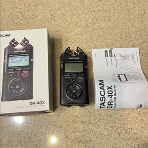[새상품] 타스캠 TASCAM DR-40X 휴대용 녹음기
