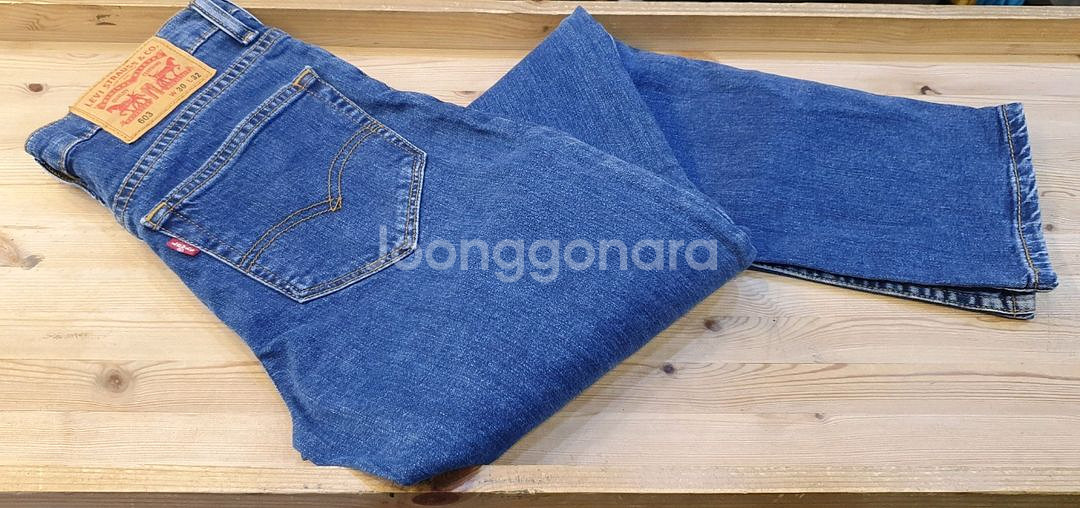 허리28.리바이스603 청바지--6