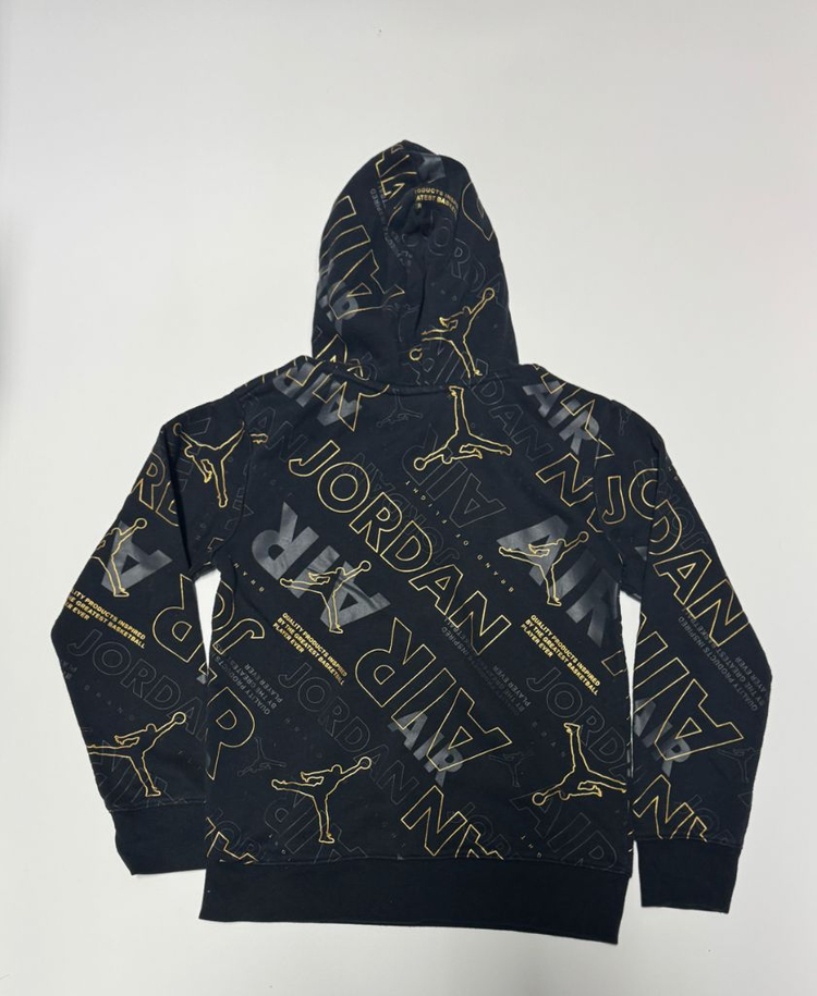 여성 나이키 조던 키즈 프린팅 후드티 S 12세--1