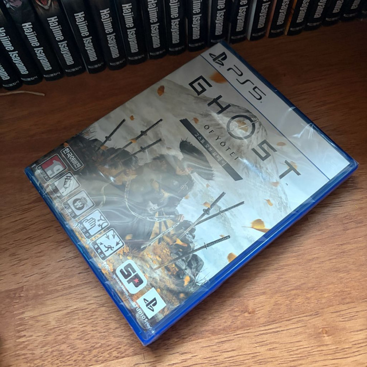 PS5 고스트 오브 요테이 미개봉 새제품 초회 코드 미사용 동봉--0