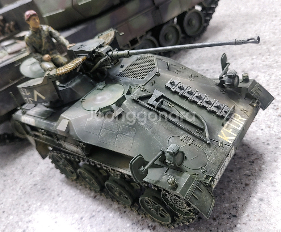 *각종교신가능*대형(DP전용1/16)밀리터리프라모델*독일연방(비젤Mk2)정밀도색작~바람에언덕에서--1