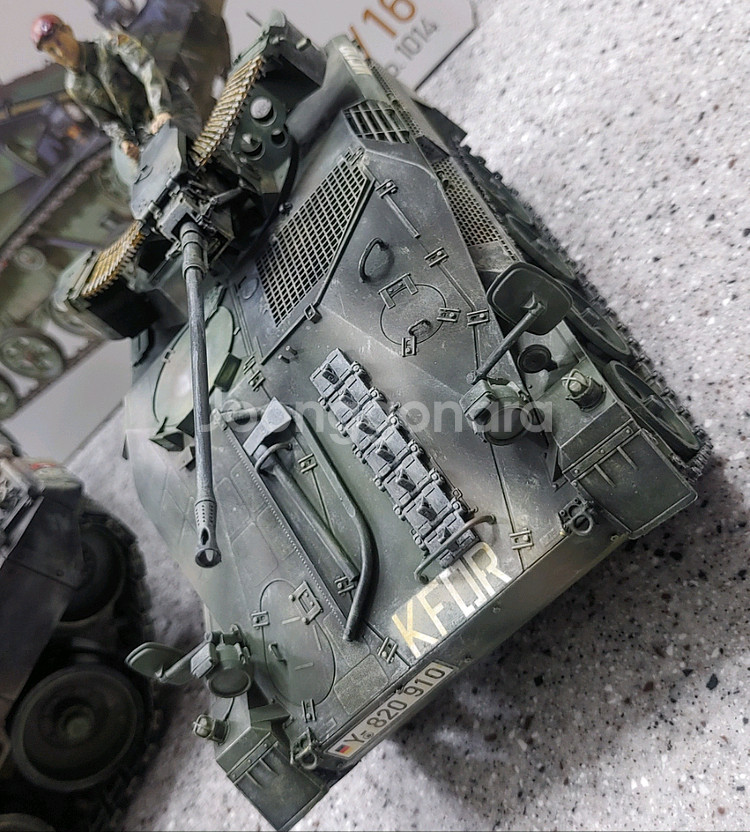 *각종교신가능*대형(DP전용1/16)밀리터리프라모델*독일연방(비젤Mk2)정밀도색작~바람에언덕에서--3