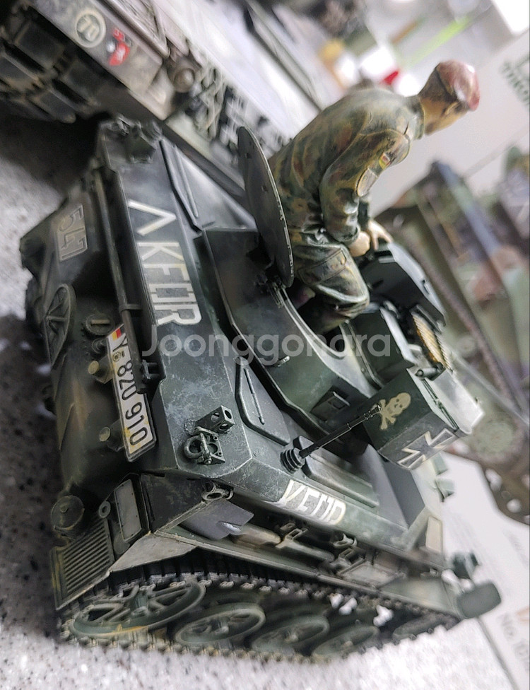 *각종교신가능*대형(DP전용1/16)밀리터리프라모델*독일연방(비젤Mk2)정밀도색작~바람에언덕에서--4