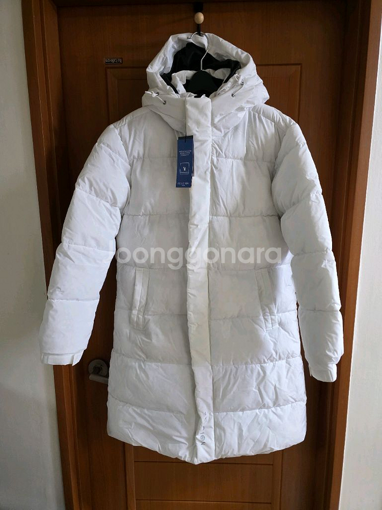 (새상품) 릴리전 화이트 웰론 롱패딩(105)--0