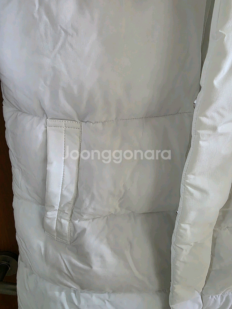 (새상품) 릴리전 화이트 웰론 롱패딩(105)--3