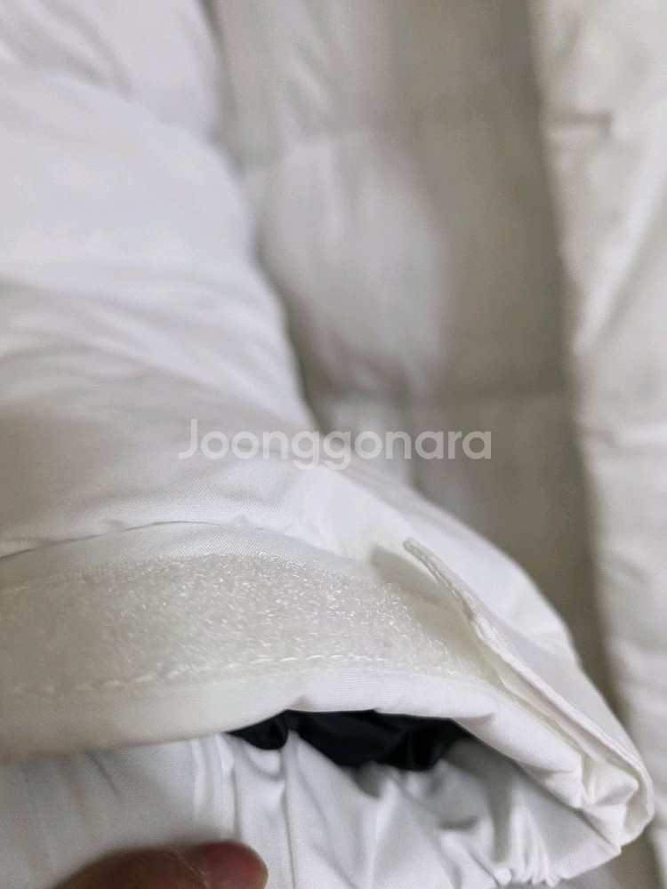 (새상품) 릴리전 화이트 웰론 롱패딩(105)--4