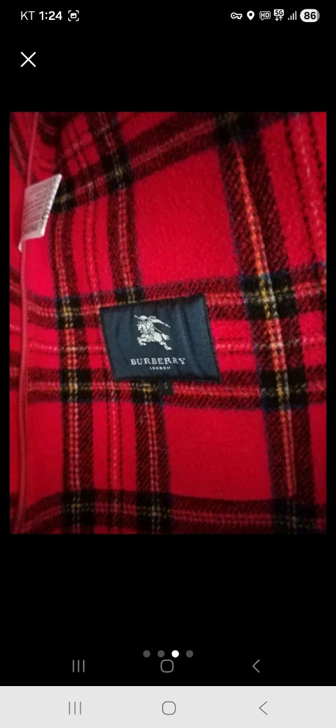 버버리런던 정품코트 105 영국사이즈 s--6