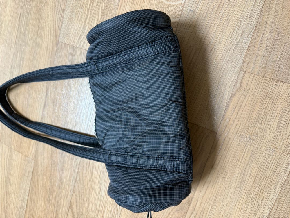 헤라 패딩 미니 숄더백 바게트백--4