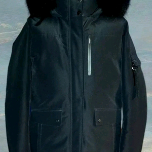 헤지스골프 라쿤 패딩 점퍼(새상품)