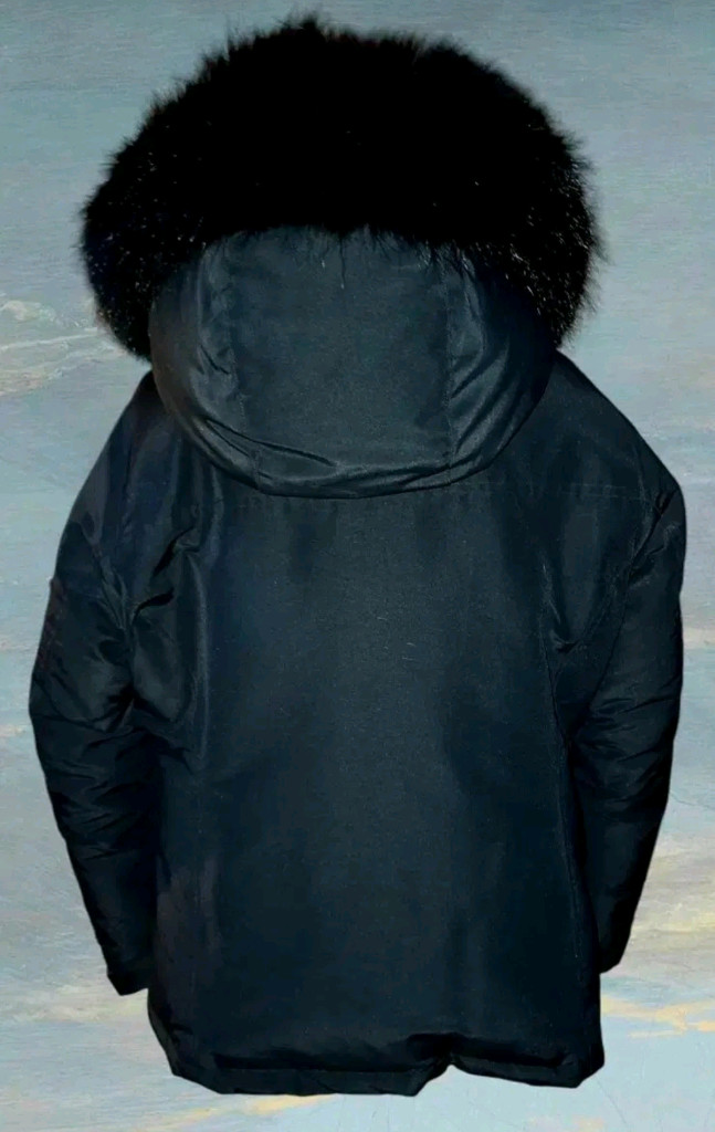 헤지스골프 라쿤 패딩 점퍼(새상품)--1