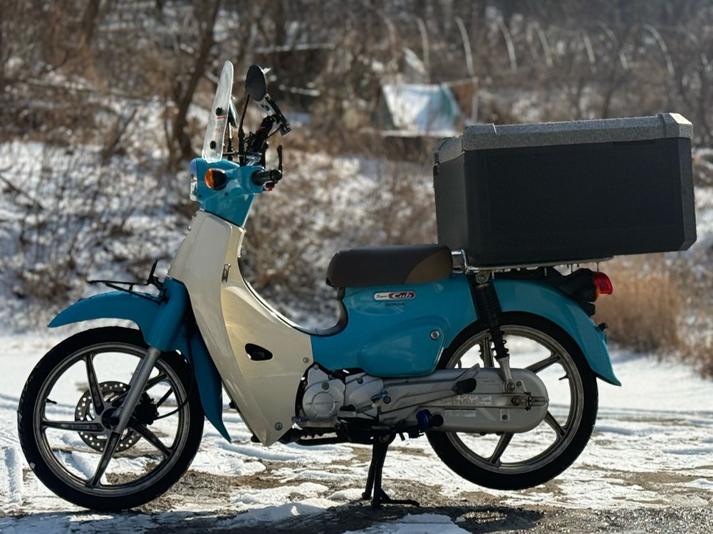 혼다 슈퍼커브110 20년식2만키로 저렴하기 판매합니다.--2