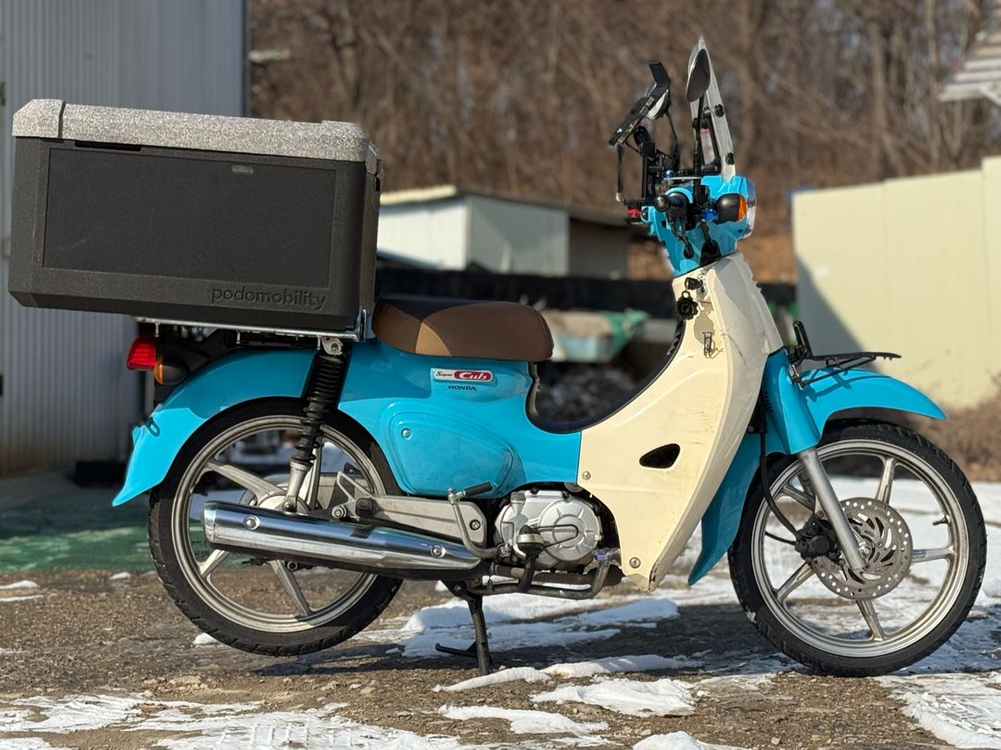 혼다 슈퍼커브110 20년식2만키로 저렴하기 판매합니다.--3