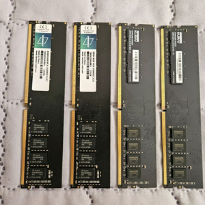 DDR4 8GB 3200 4개 개당 6만
