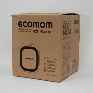 [박스손상새제품] 에코맘 젖병소독기 화이트 새제품