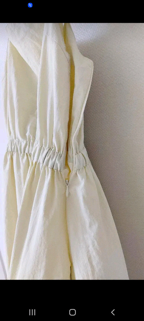 아이보리 뷔스티에 롱원피스--3