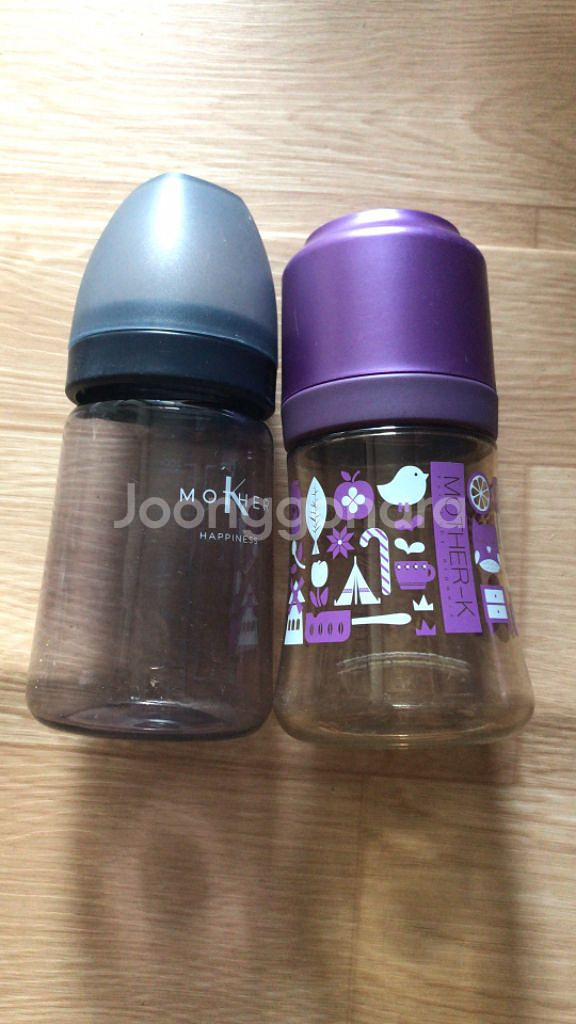 마더케이젖병 2개--0