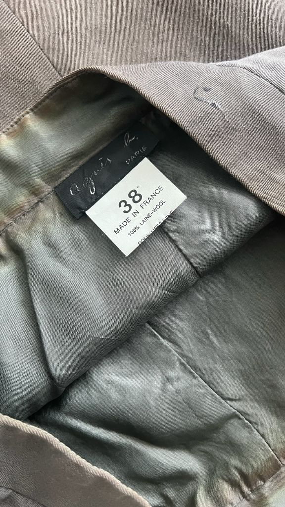 아네스베 라나울 랩 미니스커트 허리 25-26인치관리 부주의로 약간의 색변화가 있어 저렴히 방출합니다 어찌보면 이염--5