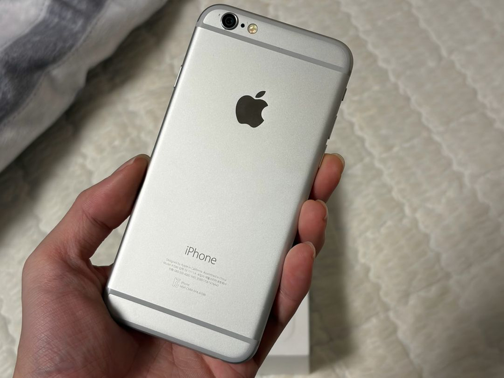 아이폰6 16기가 실버 부품용 이미지