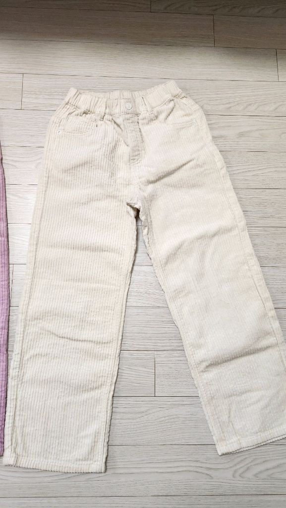 새상품)레노마.코듀로이.여아 바지.겨울용2벌일괄.사이즈 150--2