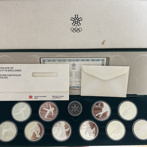 1988 캘거리 동계올림픽 기념주화 은화