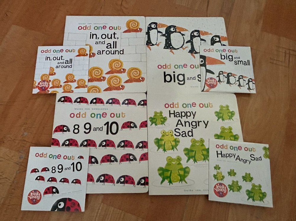 노부영 보드북 5권 알파블럭 등 cd 포함 택포--1