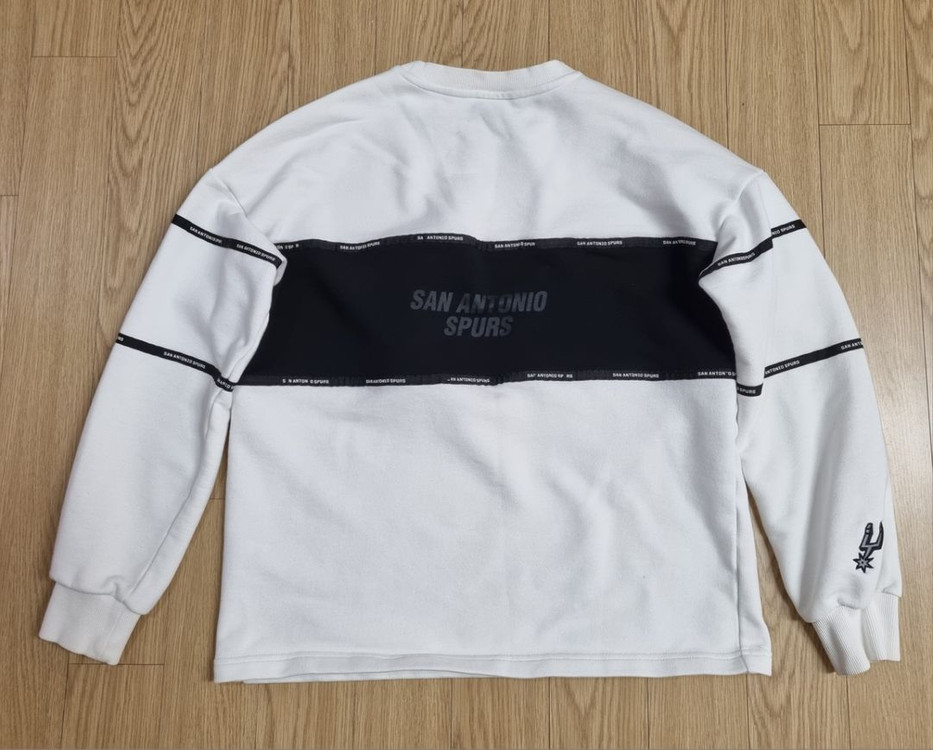 NBA 샌안토니오 스퍼스 오버핏 피그먼트 맨투맨 티셔츠--1