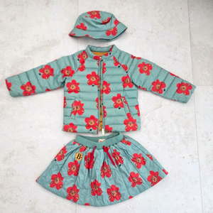 베베드피노 경량패딩&스커트 세트 110