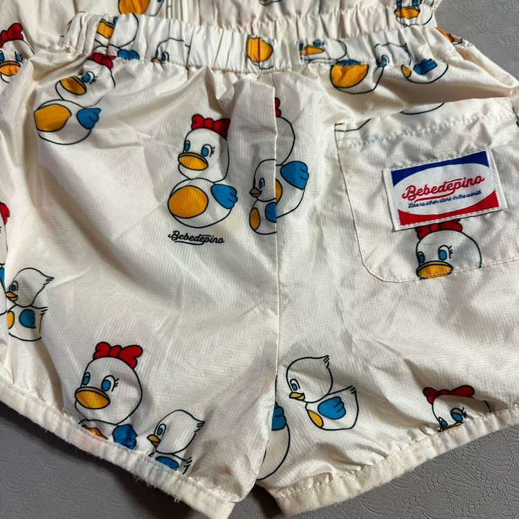 베베드피노 카나드 오리 바람막이 세트 110 (모자 바람막이 바지 니삭스)--4