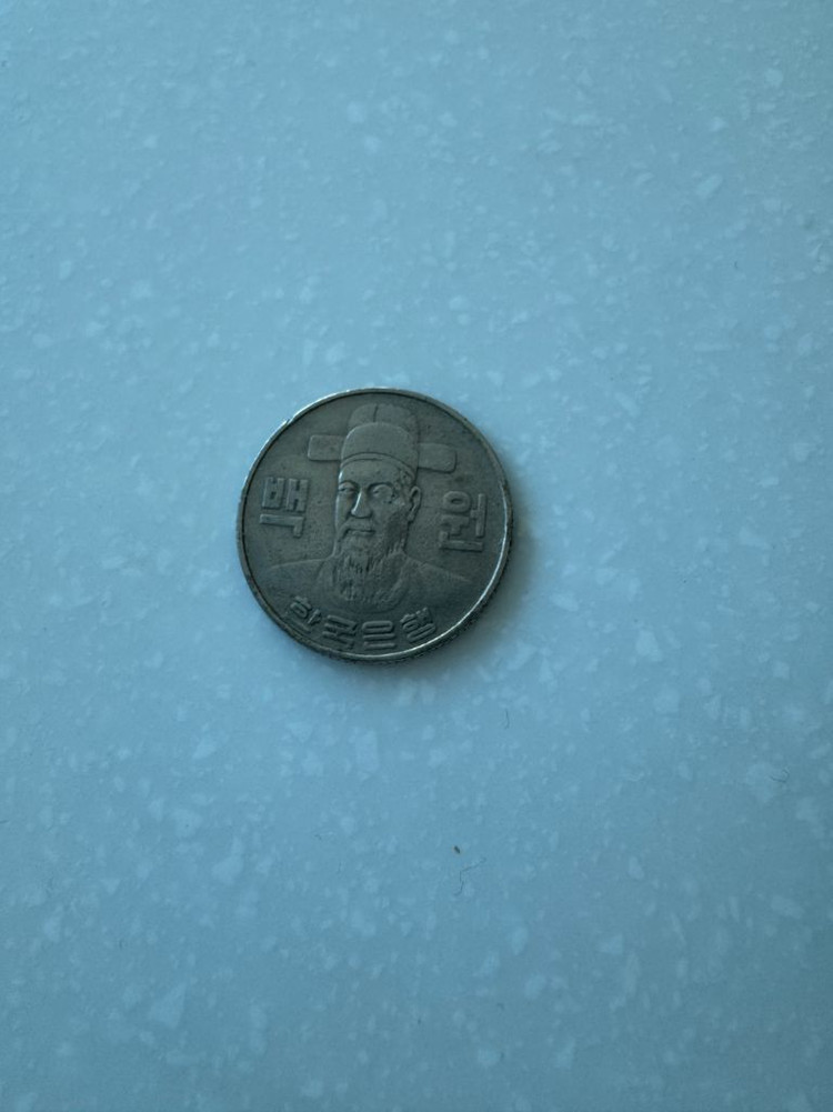 1982년 100원 동전--1