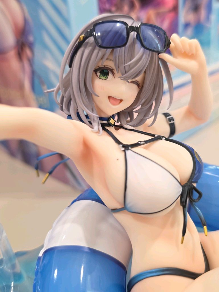 개봉) 굿스마일 컴퍼니 hololive 프로덕션 시로가네 노엘 수영복Ver. 1/7 스케일 피규어--0