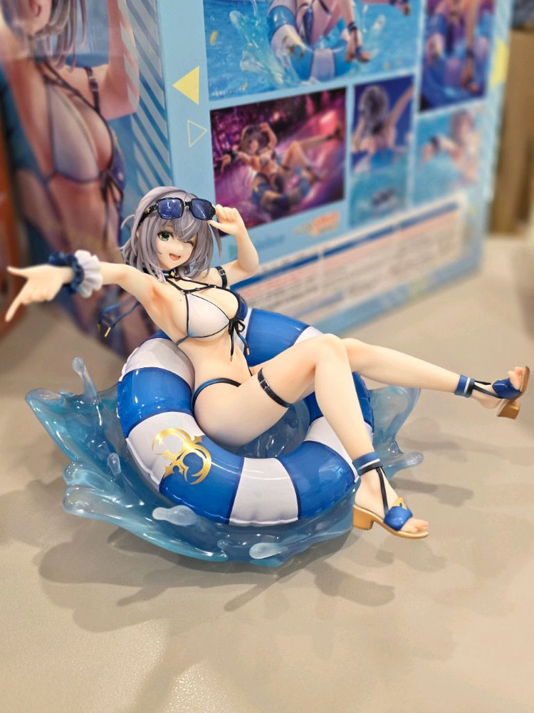 개봉) 굿스마일 컴퍼니 hololive 프로덕션 시로가네 노엘 수영복Ver. 1/7 스케일 피규어--4