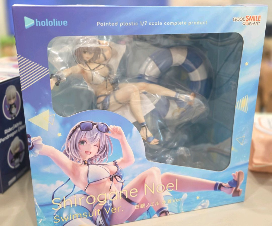 개봉) 굿스마일 컴퍼니 hololive 프로덕션 시로가네 노엘 수영복Ver. 1/7 스케일 피규어--6