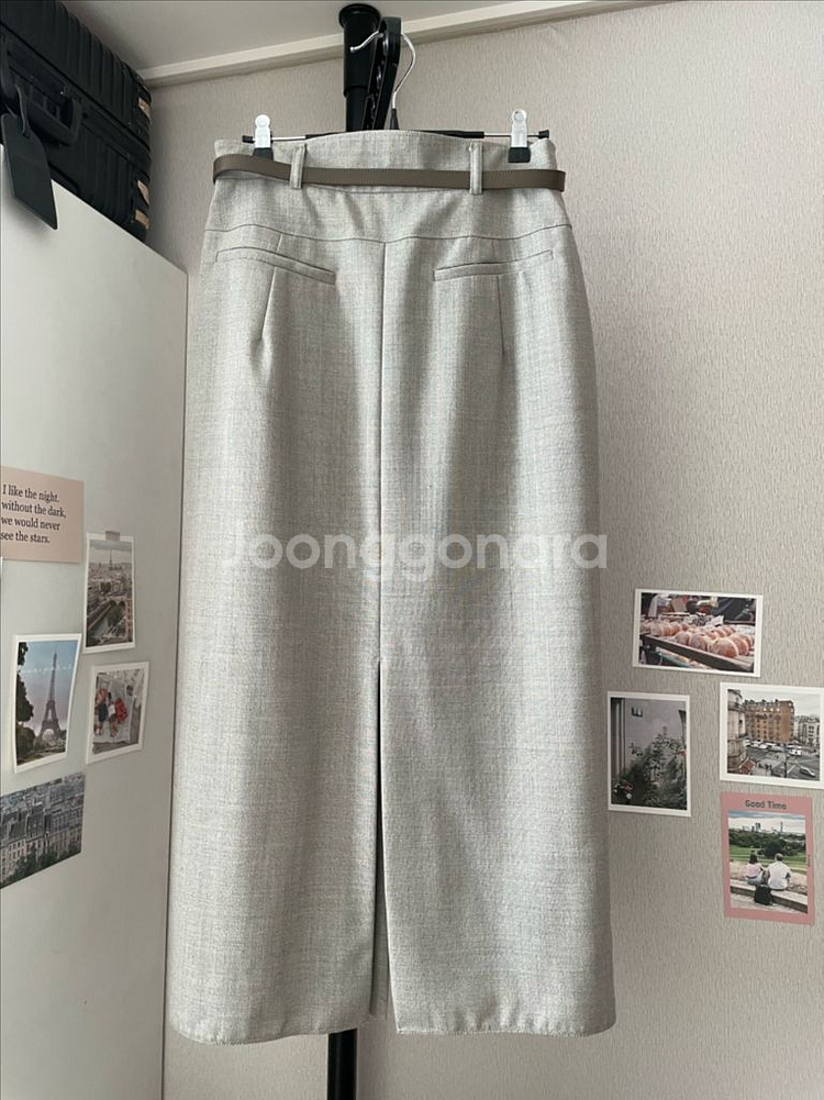 정품 타임(time) 슬릿 맥시 스커트 67-98사이즈--1