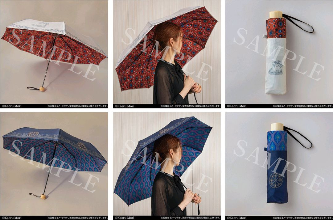 신부이야기 접이식 우산 겸 양산--1