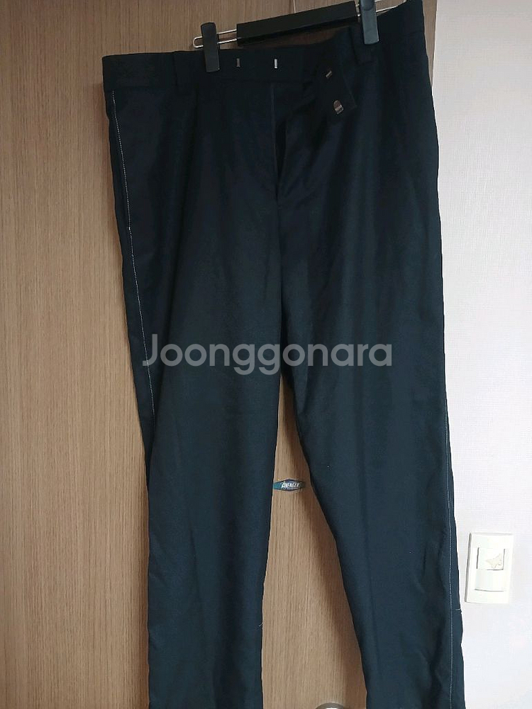 시스템옴므 다크네이비 테이퍼드 슬랙스88(35)--8