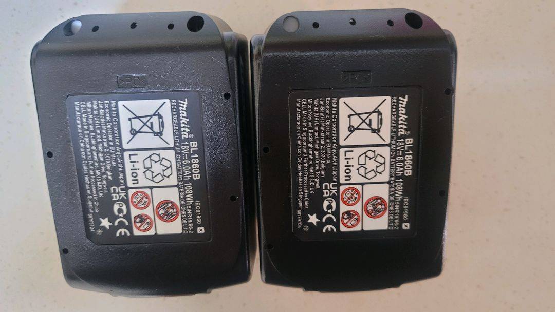 마끼다 6.0암페어 배터리--4