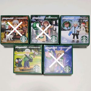 [개당가격] 스타벅스 플레이모빌 - 리키 피터