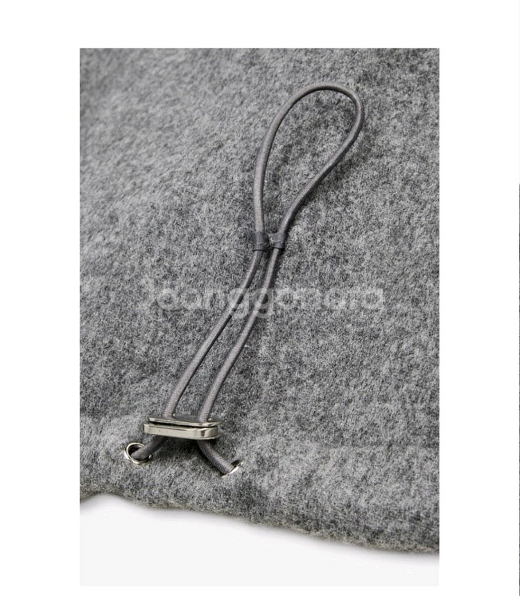 [새상품]보브(VOV) 니트 우븐 믹스 후드자켓(2025신상)--5