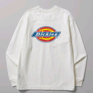 (새상품)(M) 디키즈 롱슬리브 화이트