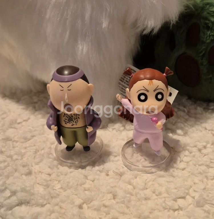 짱구 랩배틀 가챠/ 맹구유리세트--0